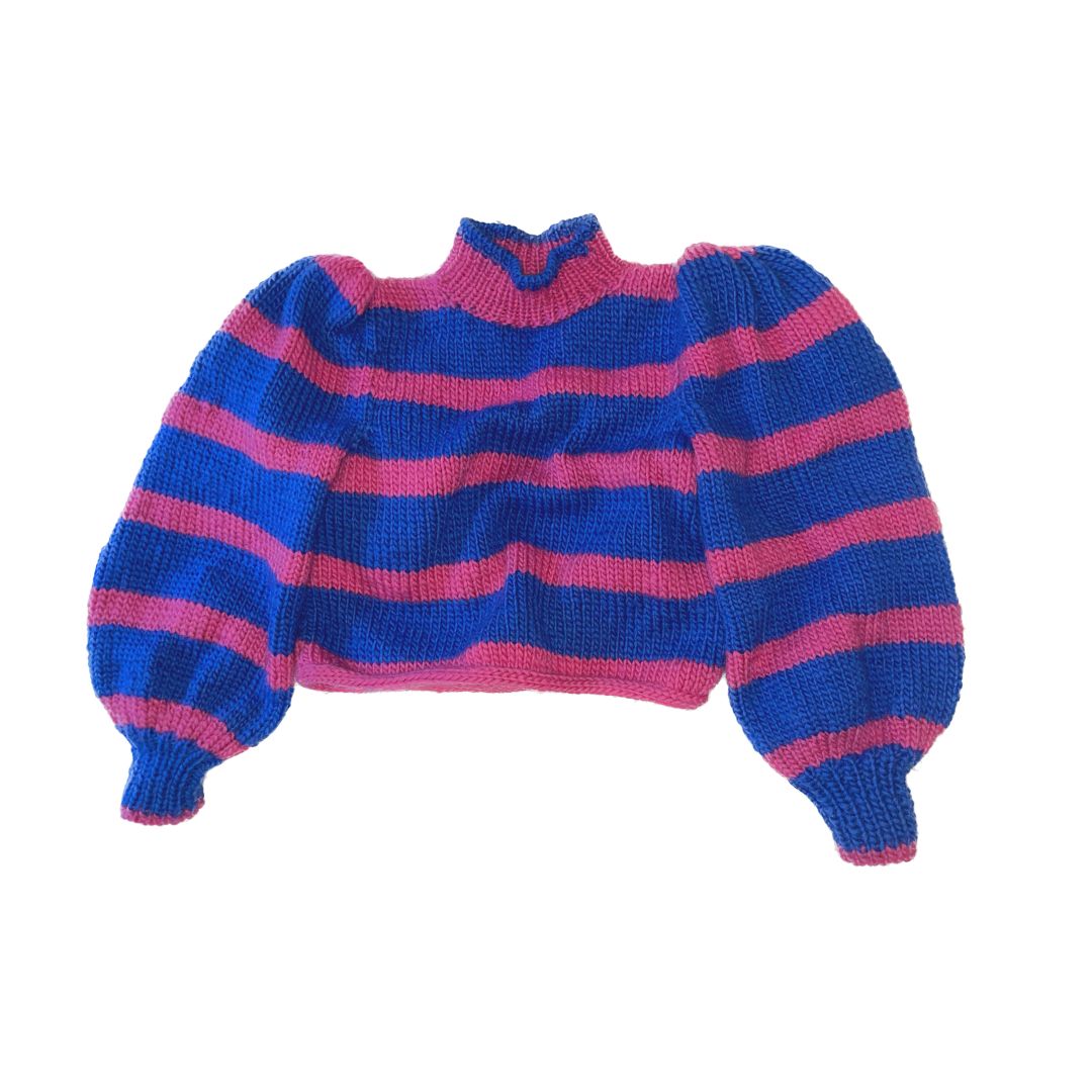 BLUE RANDY SWEATER