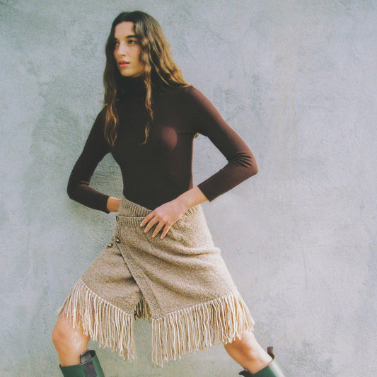 0123/002 BROWN SKIRT